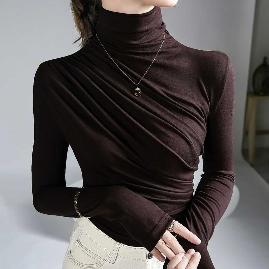 Velina Drape Blouse