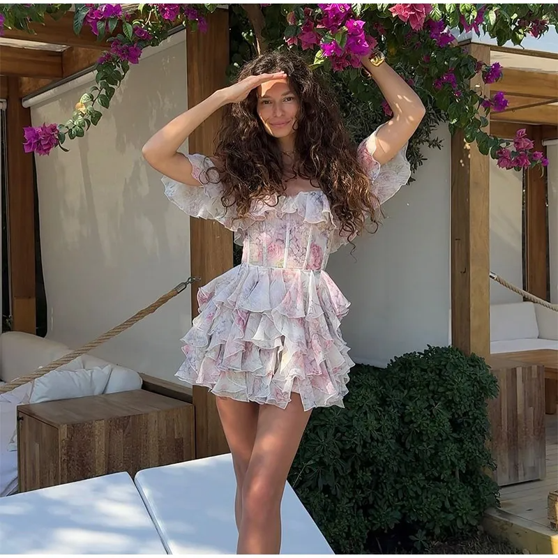 Rosalyn Ruffle Dress