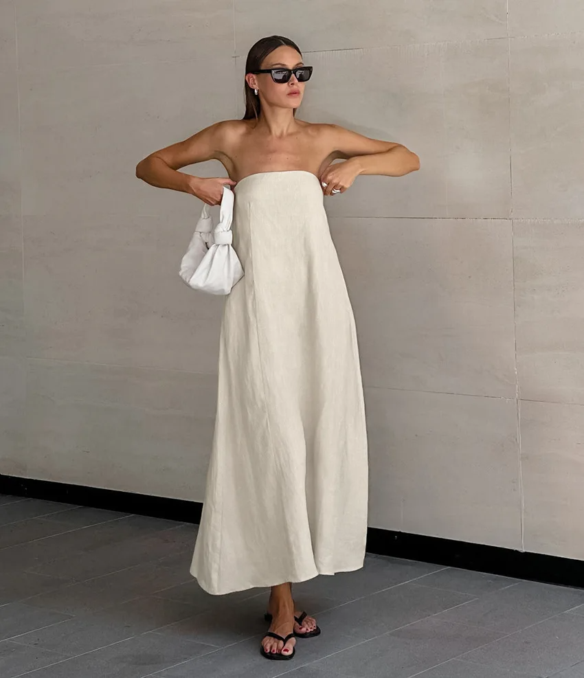 Éline Strapless Dress