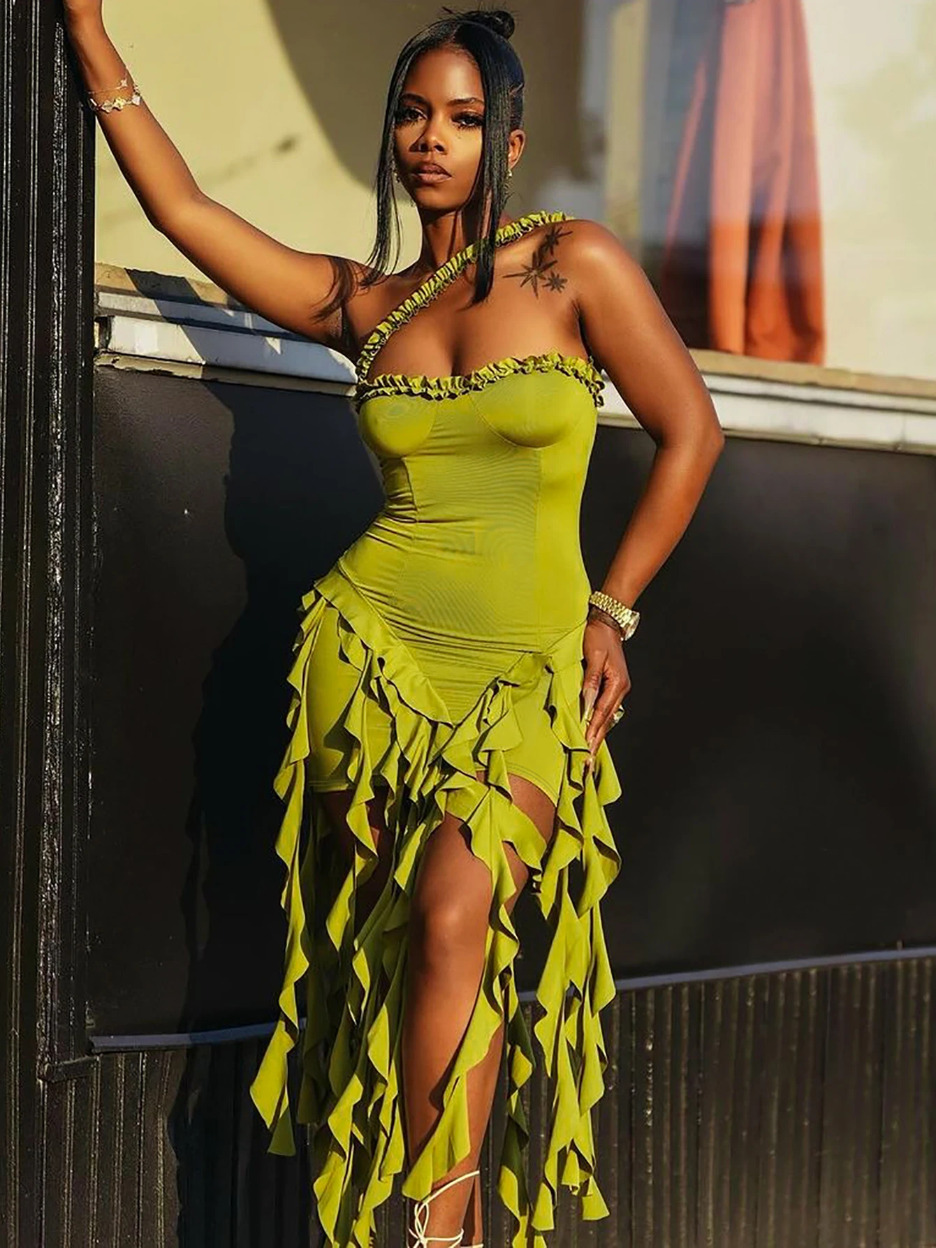 Zarela Fringe Dress