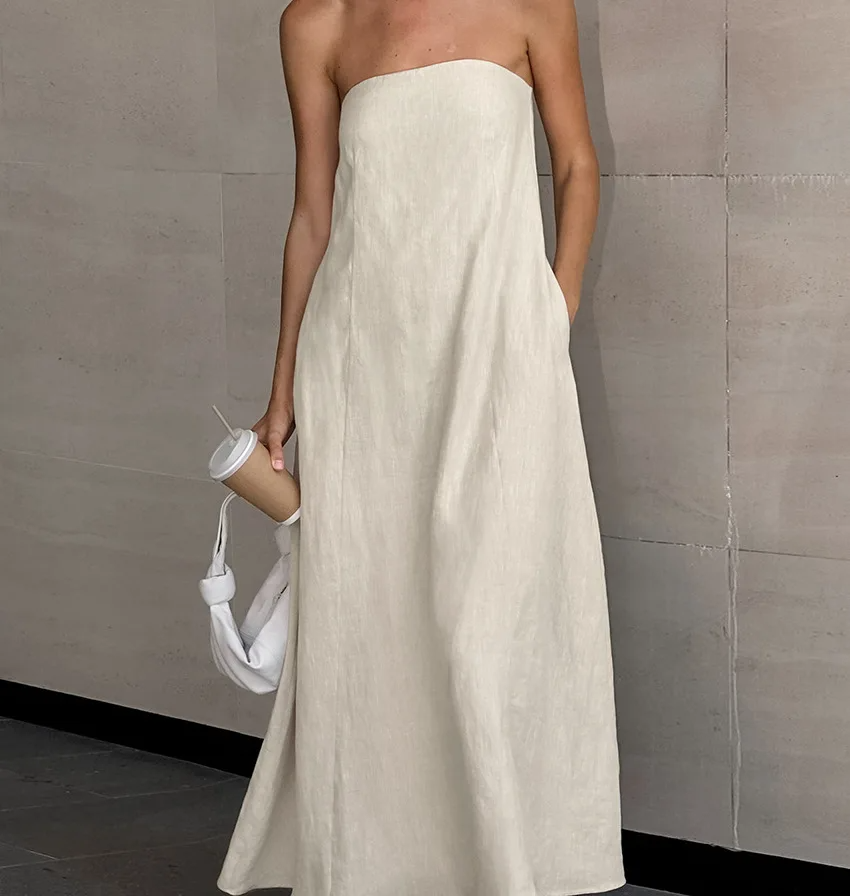 Éline Strapless Dress