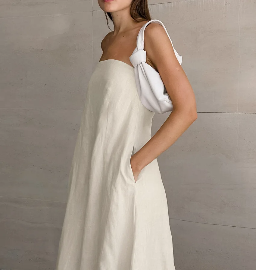 Éline Strapless Dress