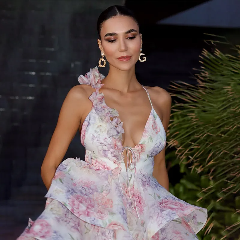 Rosalyn Ruffle Dress