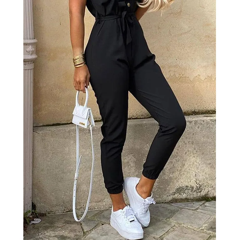 Reva Stripe Jumpsuit