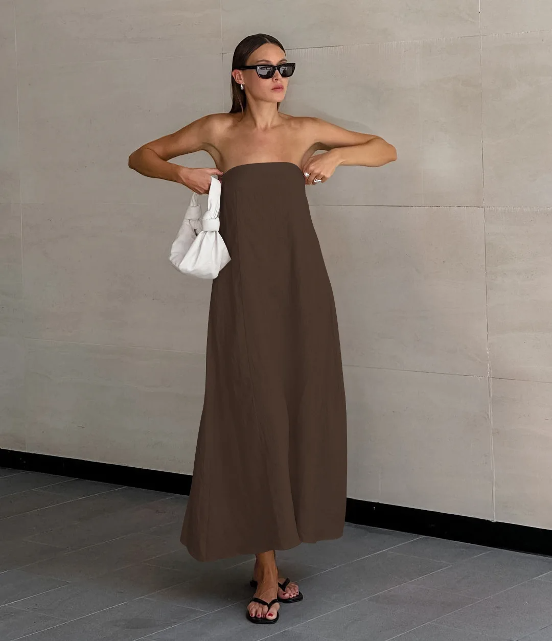 Éline Strapless Dress