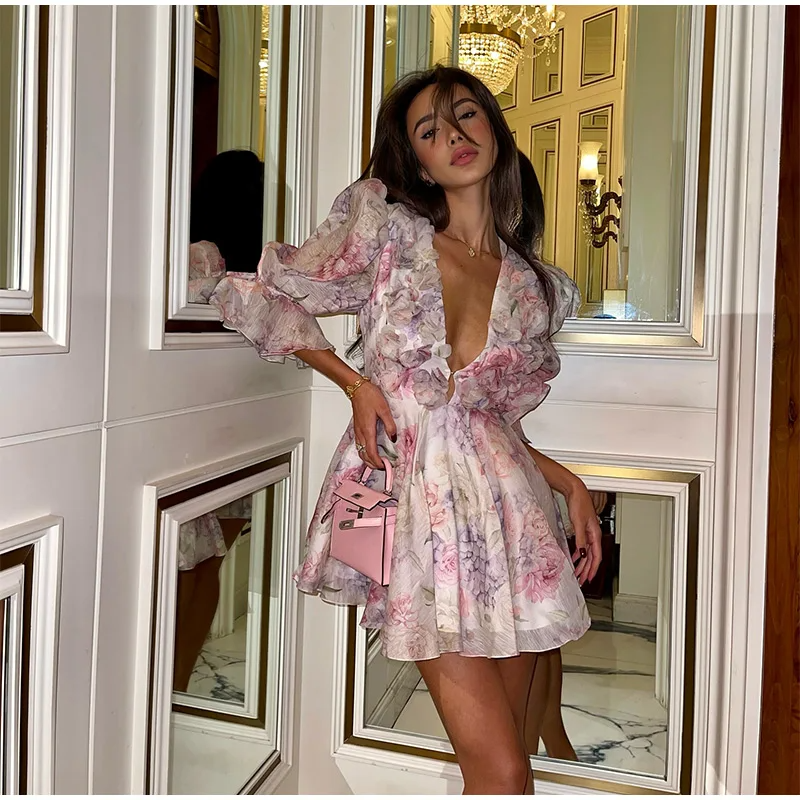 Rosalyn Ruffle Dress
