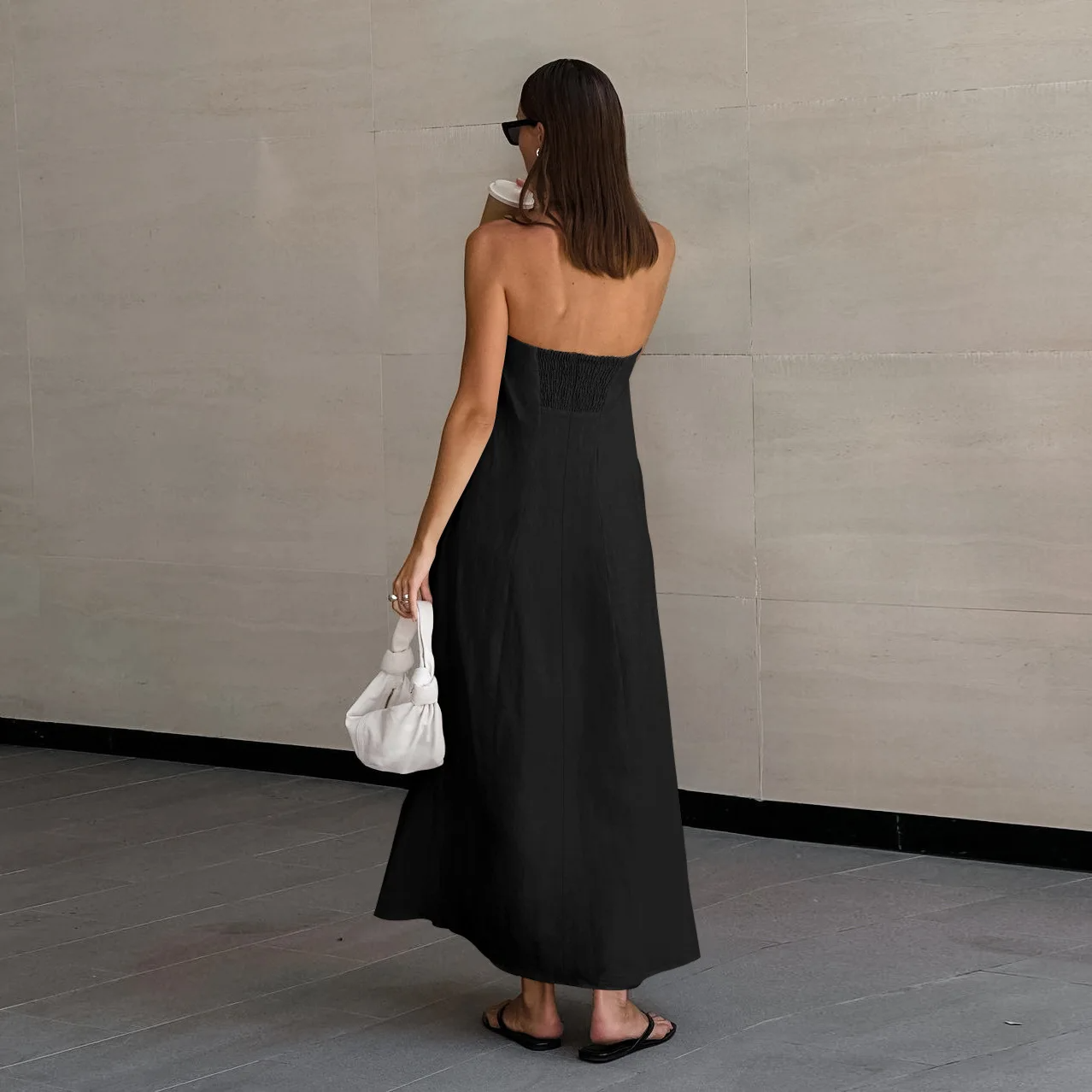 Éline Strapless Dress