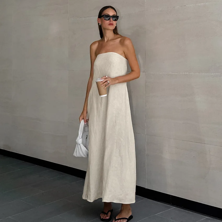 Éline Strapless Dress