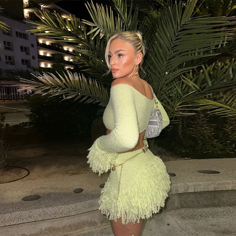 Solène Fringe Set