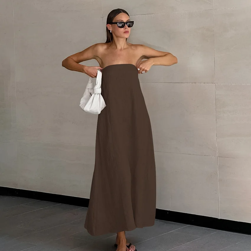 Éline Strapless Dress