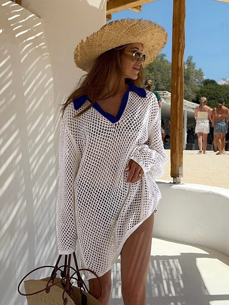 Solène Mesh Tunic