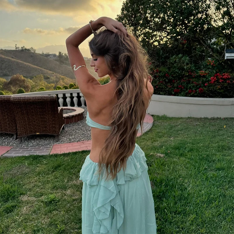 Serenna Ruffle Gown