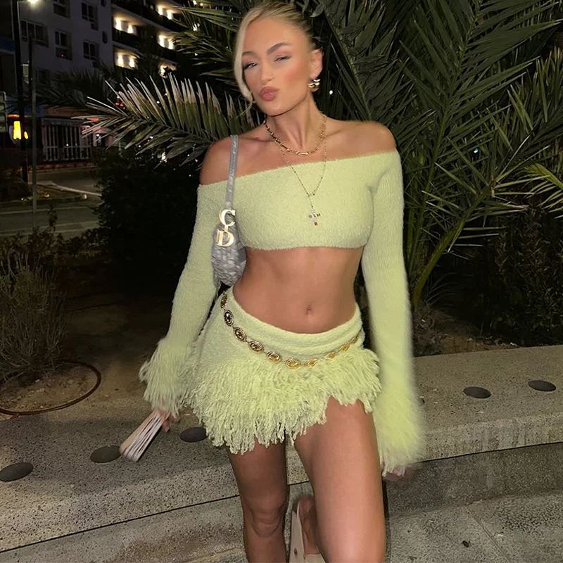 Solène Fringe Set