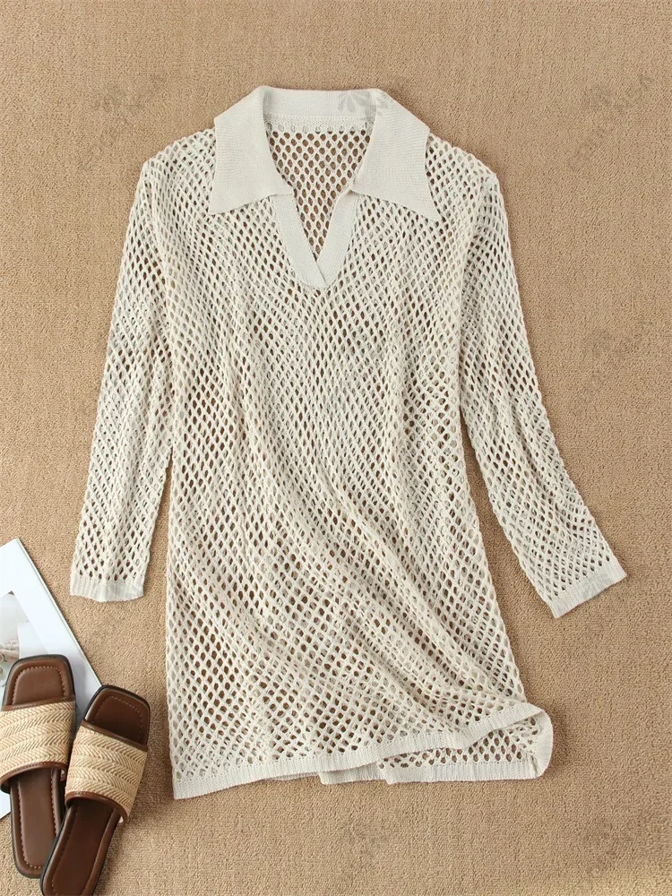 Solène Mesh Tunic