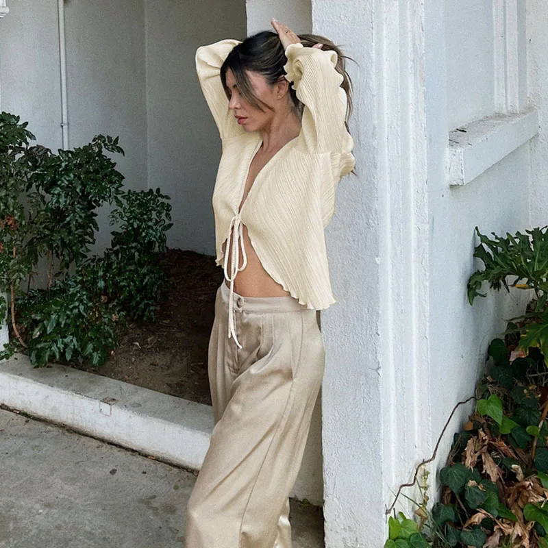 Muse Pleat Top