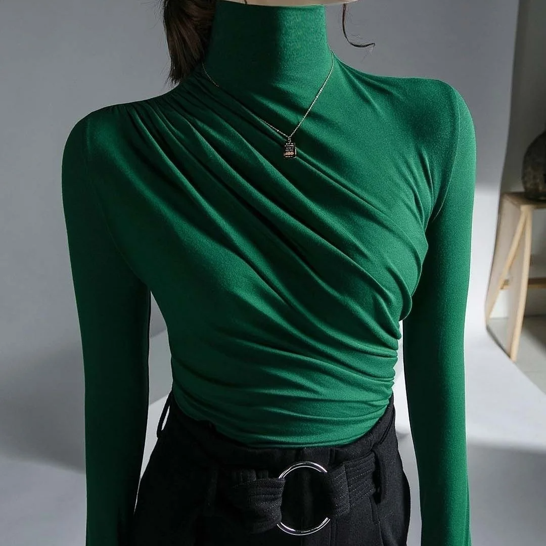 Velina Drape Blouse
