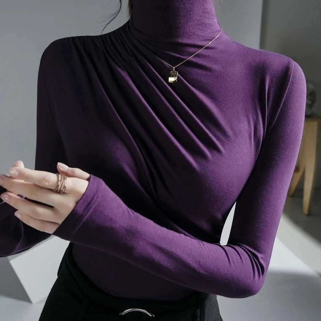Velina Drape Blouse