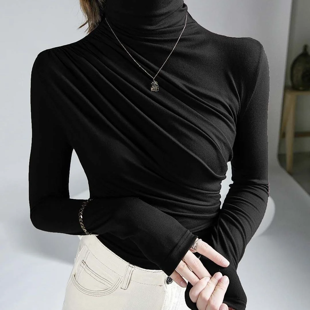 Velina Drape Blouse