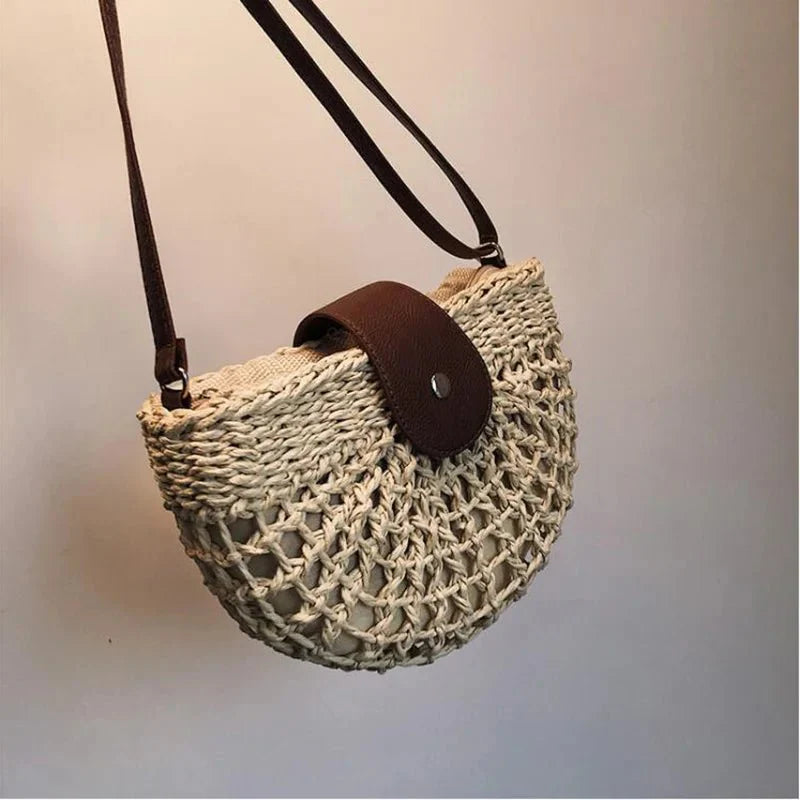 Isla Straw Purse